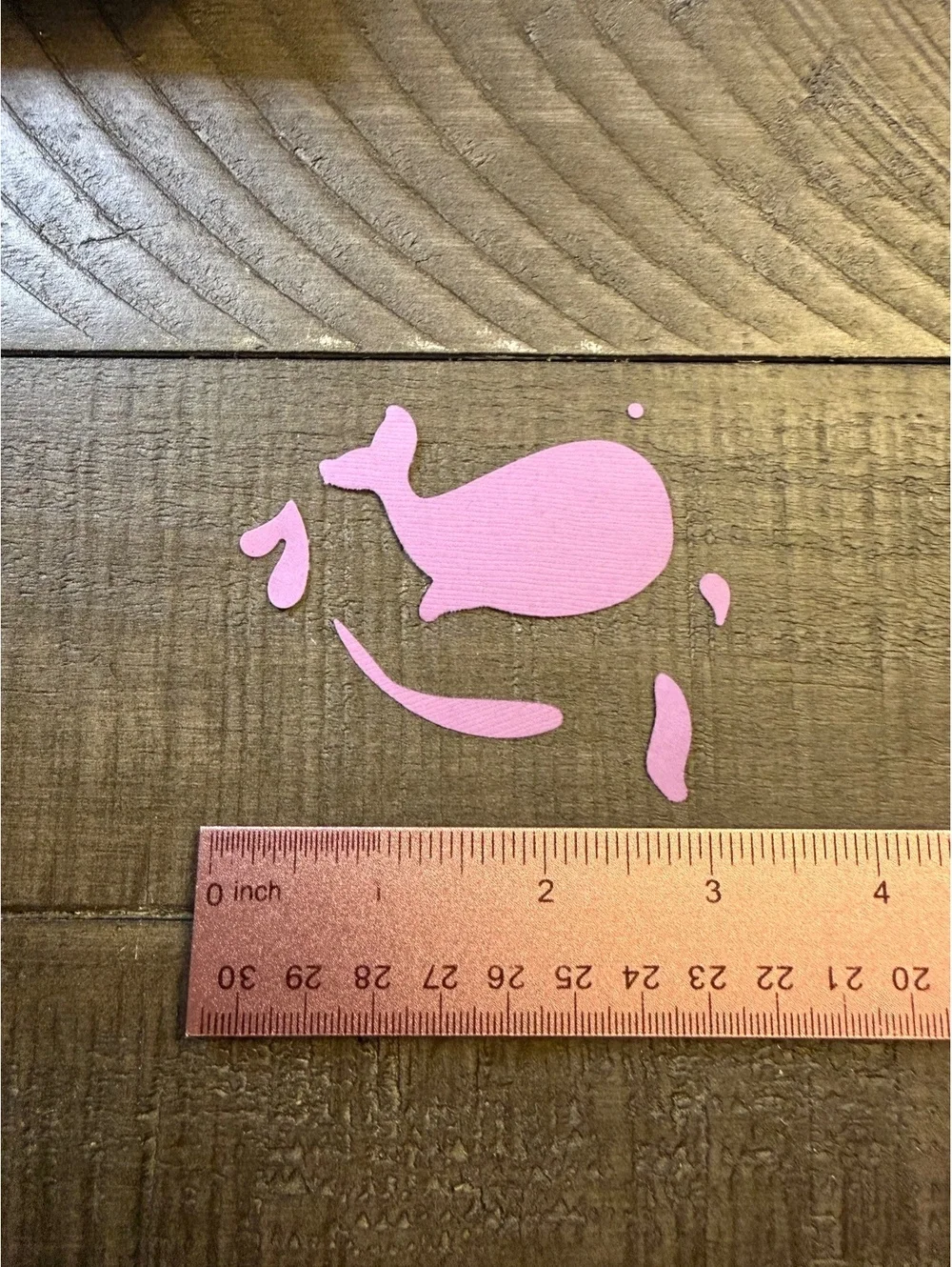 Stampin’ Up Whale Builder shape punch